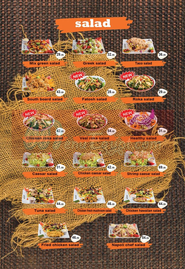 Napoli Restaurant menu Egypt 4